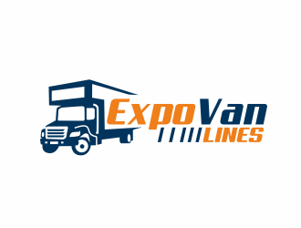 Expo Van Lines logo design by serprimero