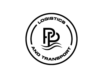 P&P Logistics and Transport logo design by wongndeso