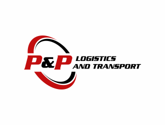 P&P Logistics and Transport logo design by Zeratu