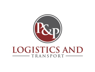 P&P Logistics and Transport logo design by puthreeone