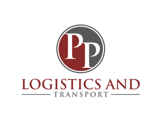 P&P Logistics and Transport logo design by puthreeone