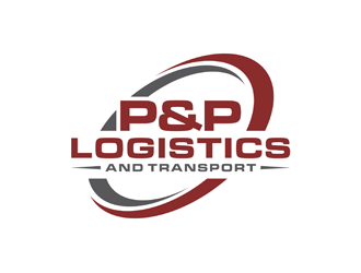 P&P Logistics and Transport logo design by alby