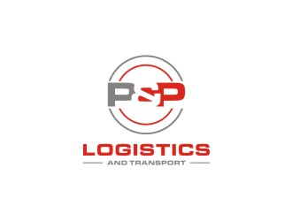 P&P Logistics and Transport logo design by sabyan