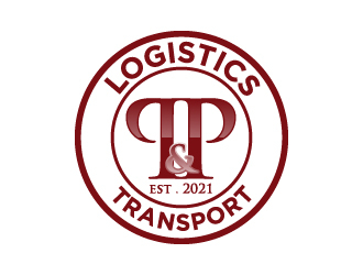 P&P Logistics and Transport logo design by twomindz