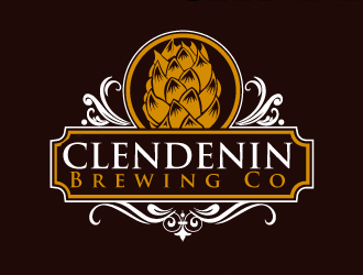 Clendenin Brewing Co. logo design by ElonStark