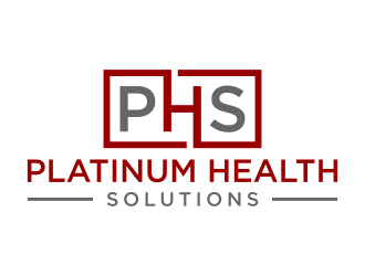 Platinum Health Solutions logo design by p0peye