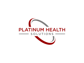 Platinum Health Solutions logo design by p0peye