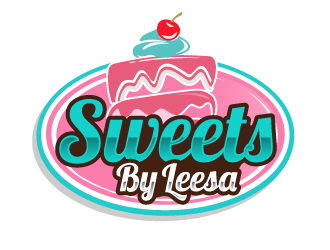 Sweets By Leesa logo design by ElonStark