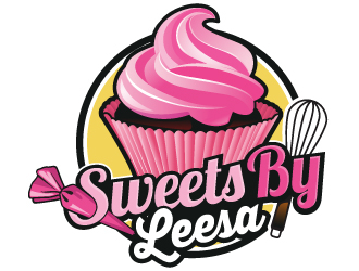 Sweets By Leesa logo design by LucidSketch