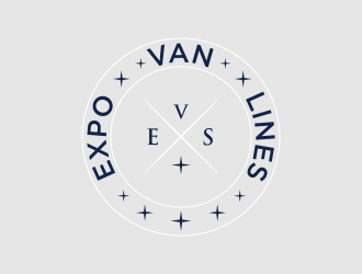 Expo Van Lines logo design by bomie