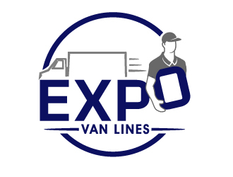 Expo Van Lines logo design by PMG