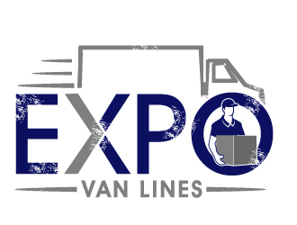 Expo Van Lines logo design by PMG