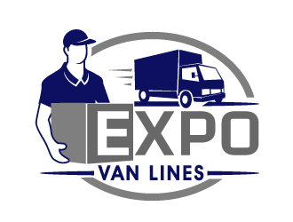 Expo Van Lines logo design by PMG