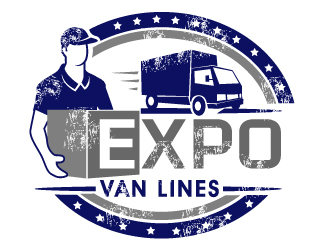 Expo Van Lines logo design by PMG