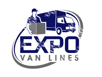 Expo Van Lines logo design by PMG