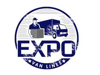 Expo Van Lines logo design by PMG