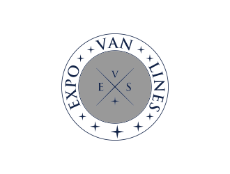 Expo Van Lines logo design by bomie