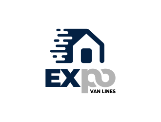 Expo Van Lines logo design by ngattboy