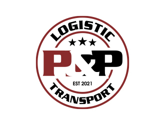 P&P Logistics and Transport logo design by MarkindDesign