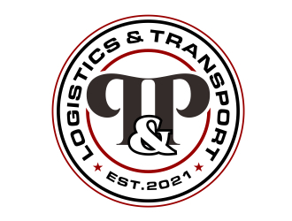 P&P Logistics and Transport logo design by aura