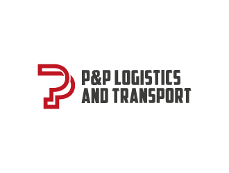 P&P Logistics and Transport logo design by WRDY