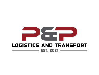 P&P Logistics and Transport logo design by adm3