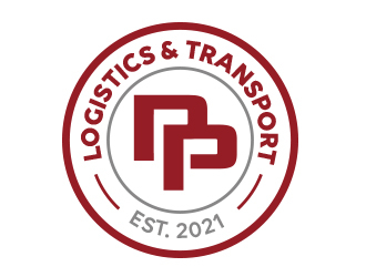 P&P Logistics and Transport logo design by adm3