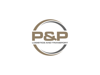 P&P Logistics and Transport logo design by luckyprasetyo