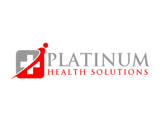 Platinum Health Solutions logo design by ElonStark