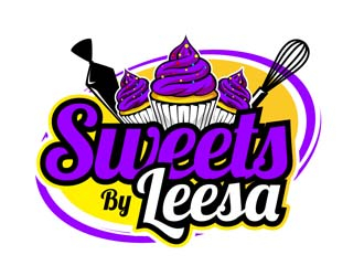 Sweets By Leesa logo design by DreamLogoDesign