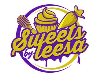 Sweets By Leesa logo design by DreamLogoDesign