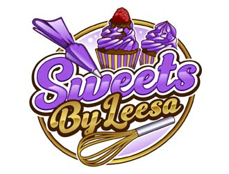 Sweets By Leesa logo design by DreamLogoDesign