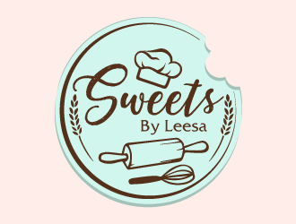 Sweets By Leesa logo design by ElonStark