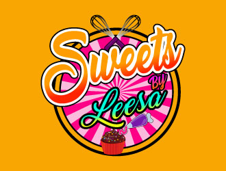 Sweets By Leesa logo design by LogoQueen