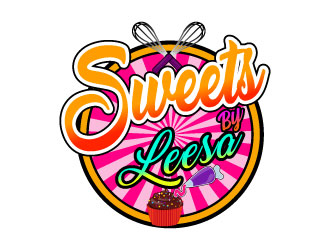 Sweets By Leesa logo design by LogoQueen