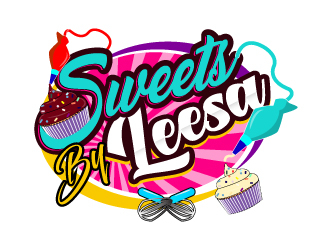 Sweets By Leesa logo design by LogoQueen