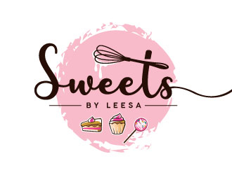 Sweets By Leesa logo design by REDCROW