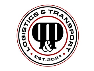 P&P Logistics and Transport logo design by aura