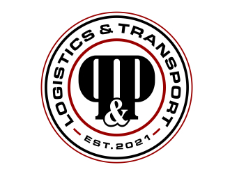 P&P Logistics and Transport logo design by aura