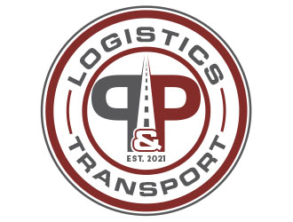 P&P Logistics and Transport logo design by Benok