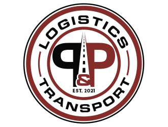 P&P Logistics and Transport logo design by Benok