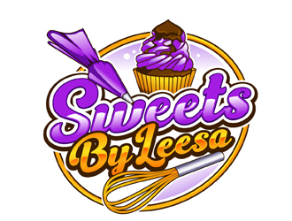 Sweets By Leesa logo design by DreamLogoDesign