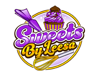 Sweets By Leesa logo design by DreamLogoDesign