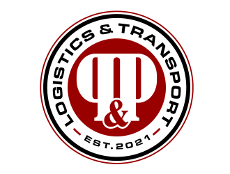 P&P Logistics and Transport logo design by aura