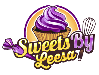 Sweets By Leesa logo design by LucidSketch