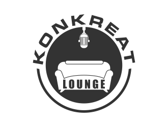 Konkreat Lounge logo design by Purwoko21