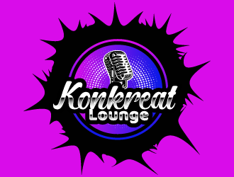 Konkreat Lounge logo design by czars