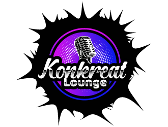 Konkreat Lounge logo design by czars