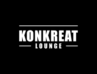 Konkreat Lounge logo design by ArRizqu