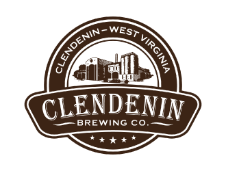 Clendenin Brewing Co. logo design by nona